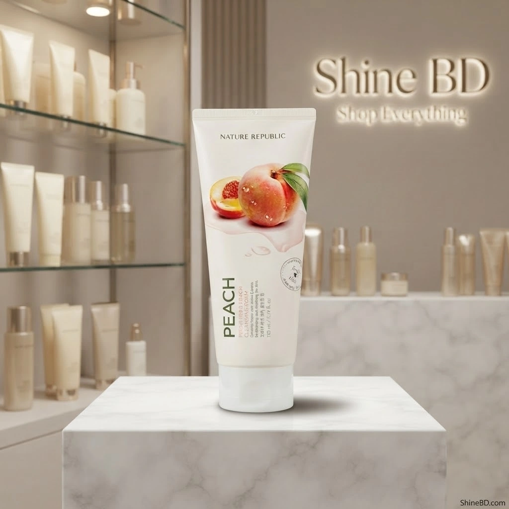 Nature Republic Fresh Herb Cleansing Foam 170 ml - PEACH