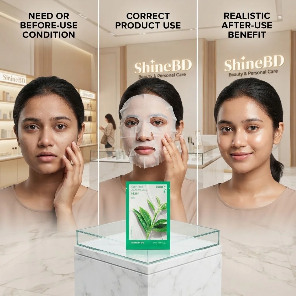 innisfree Energy Mask - GREEN TEA