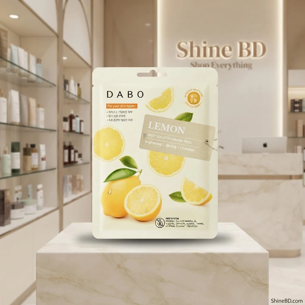 Dabo First Solution Mask Pack (Sheet Mask) - LEMON