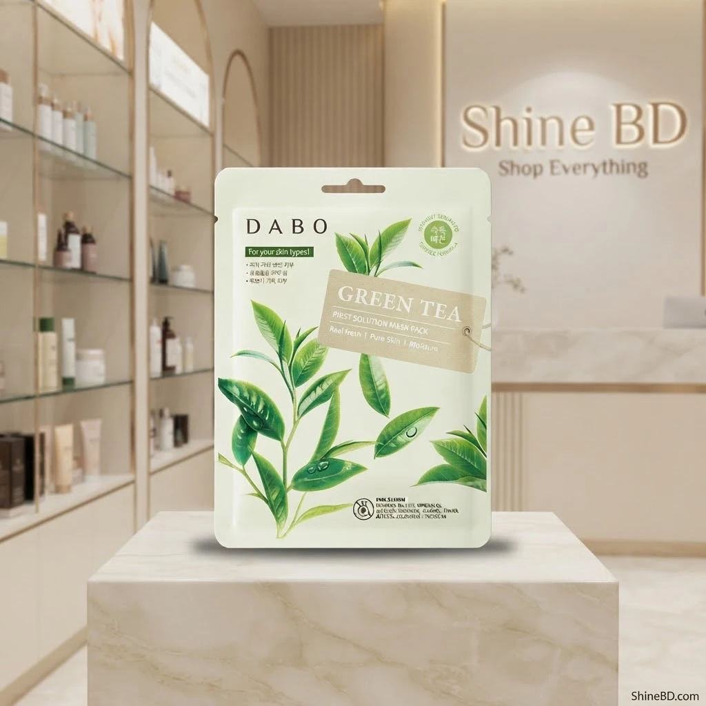 Dabo First Solution Mask Pack (Sheet Mask) - GREEN TEA