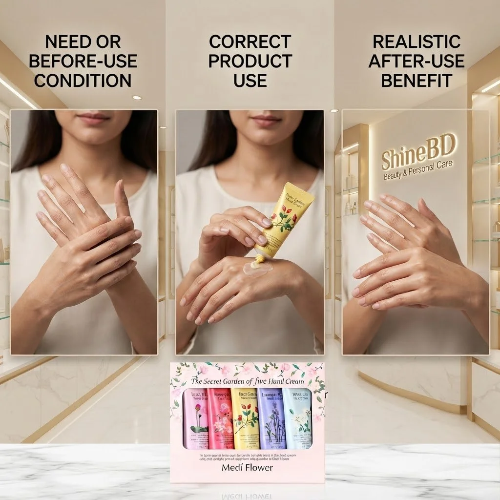 MediFlower The Secret Garden Of Five Hand Cream (5*50g)