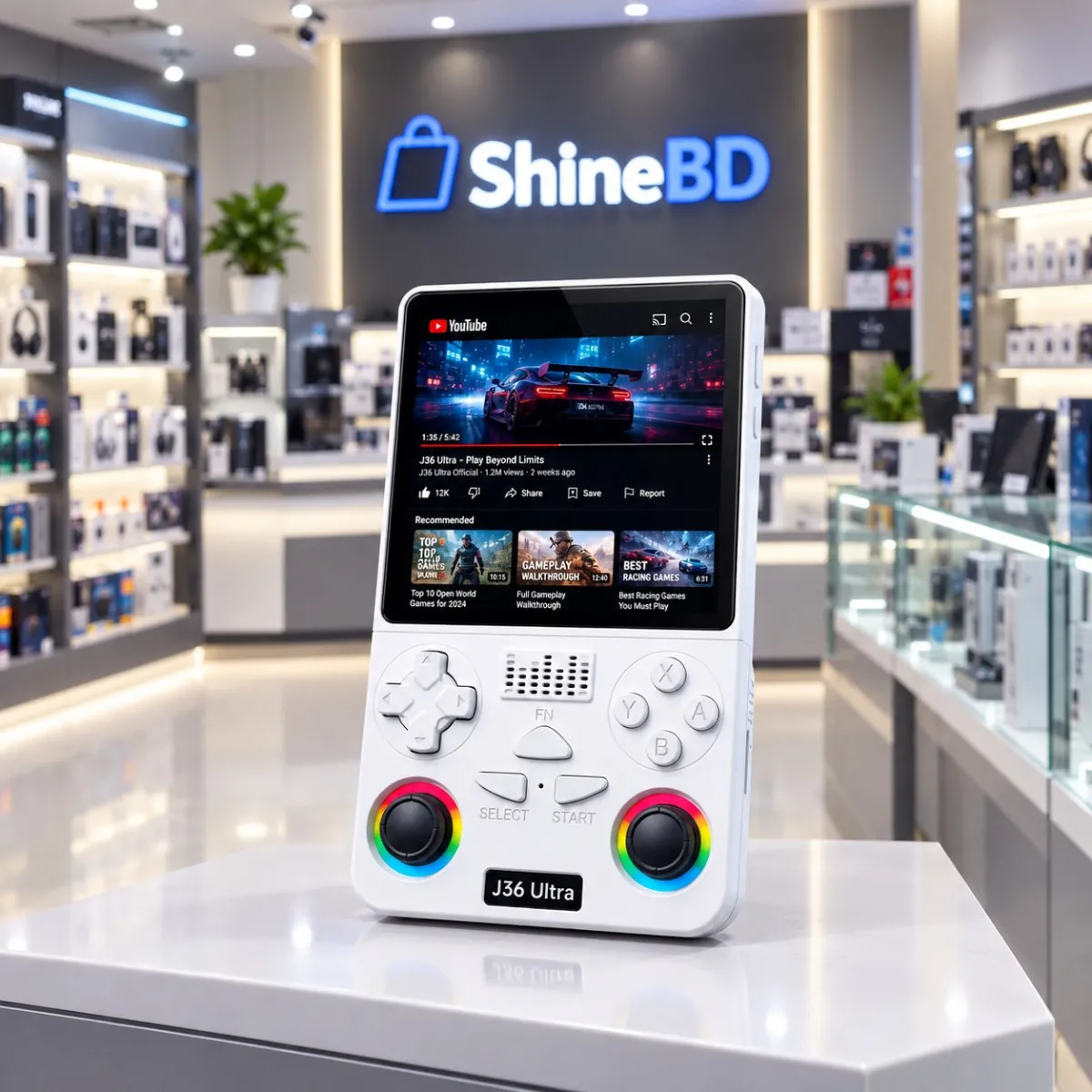 J36 Ultra All-in-One Handheld Gaming