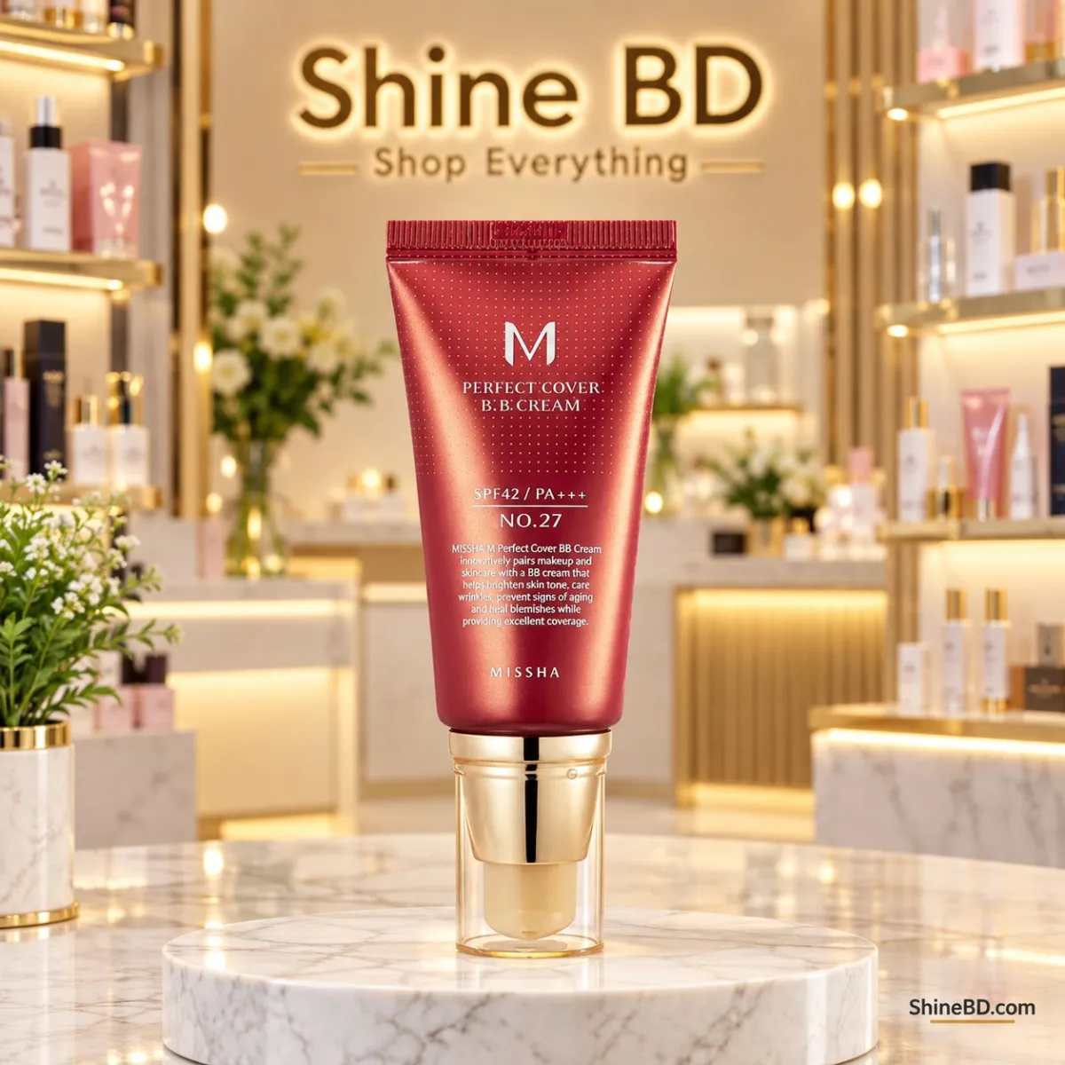 MISSHA M Perfect Cover BB Cream SPF42 PA+++ (50ml) - No.27