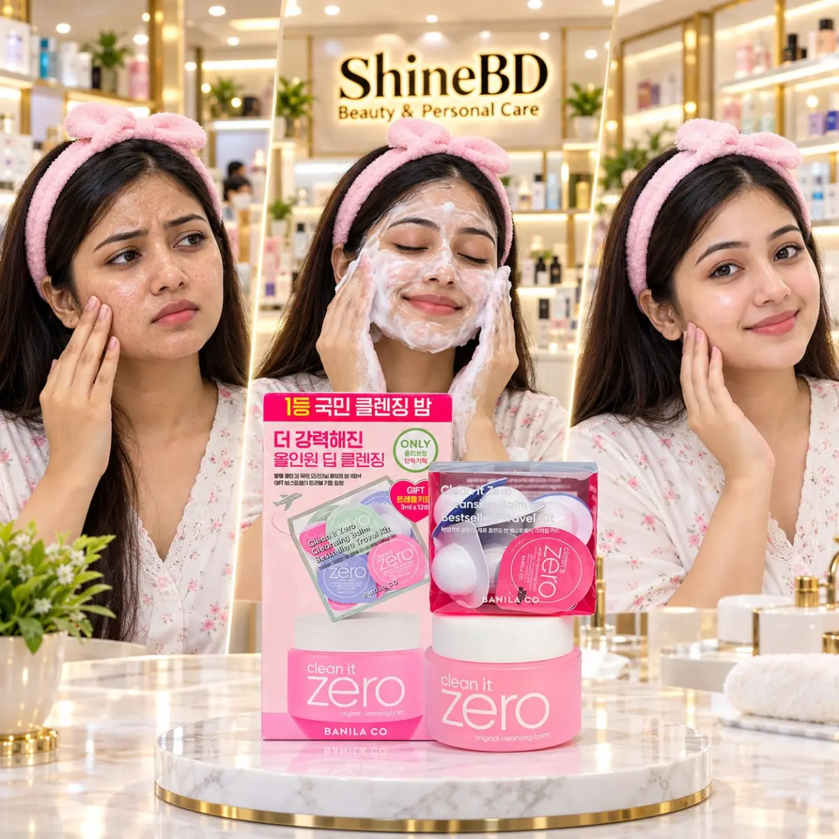 Banila Co Clean It Zero Original Cleansing Balm Set