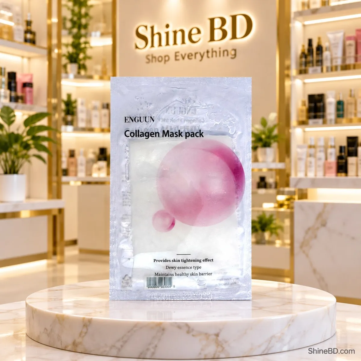 Enguun Mask Pack (Sheet Mask) - COLLAGEN