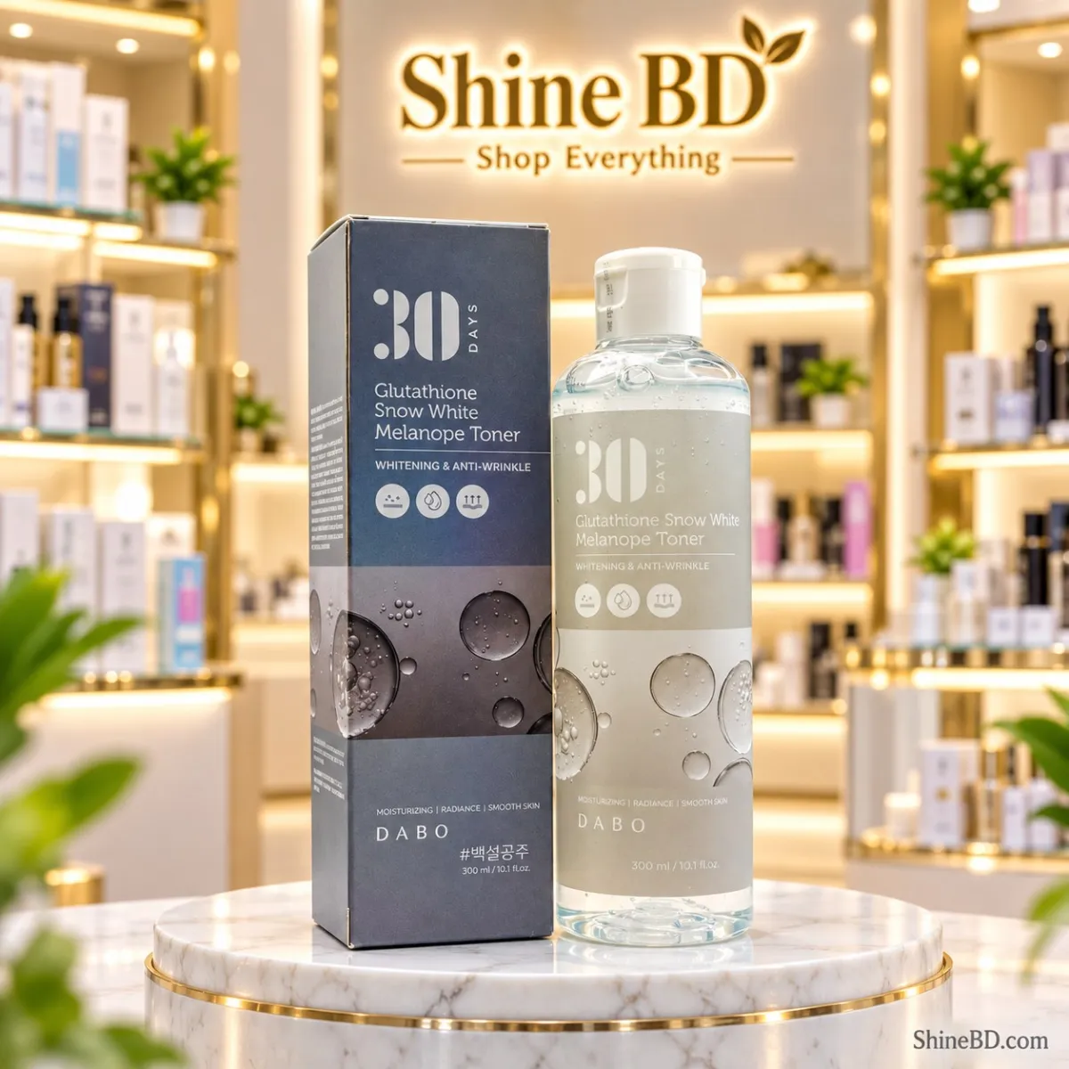 Dabo 30 Days Glutathione Snow White Melanope Toner - 150 ml