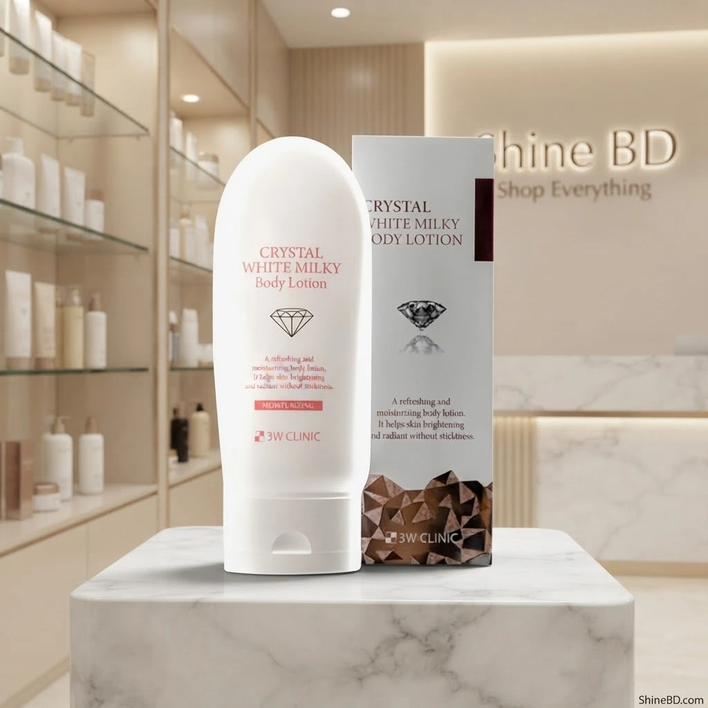 3w Clinic Crystal White Milky Body Lotion 150 g