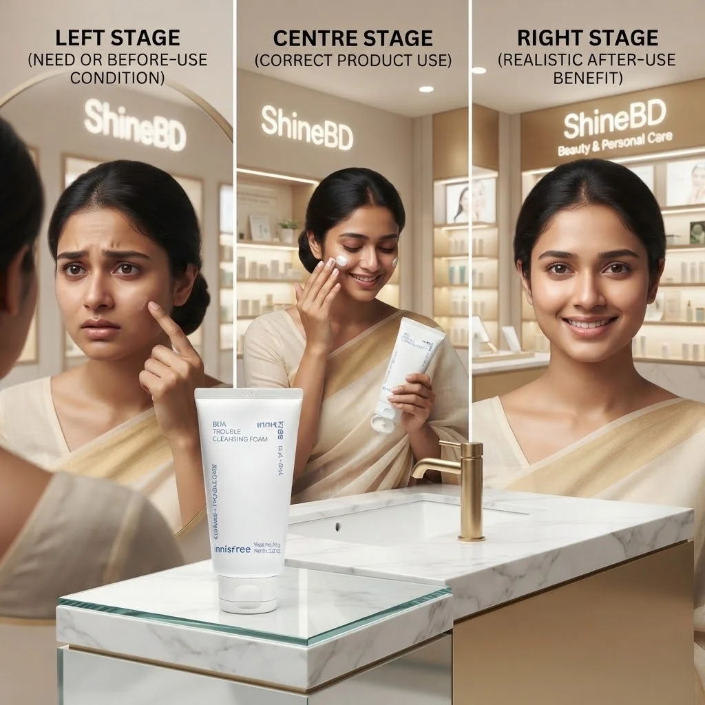 Innisfree Bija Trouble Cleansing Foam 150g