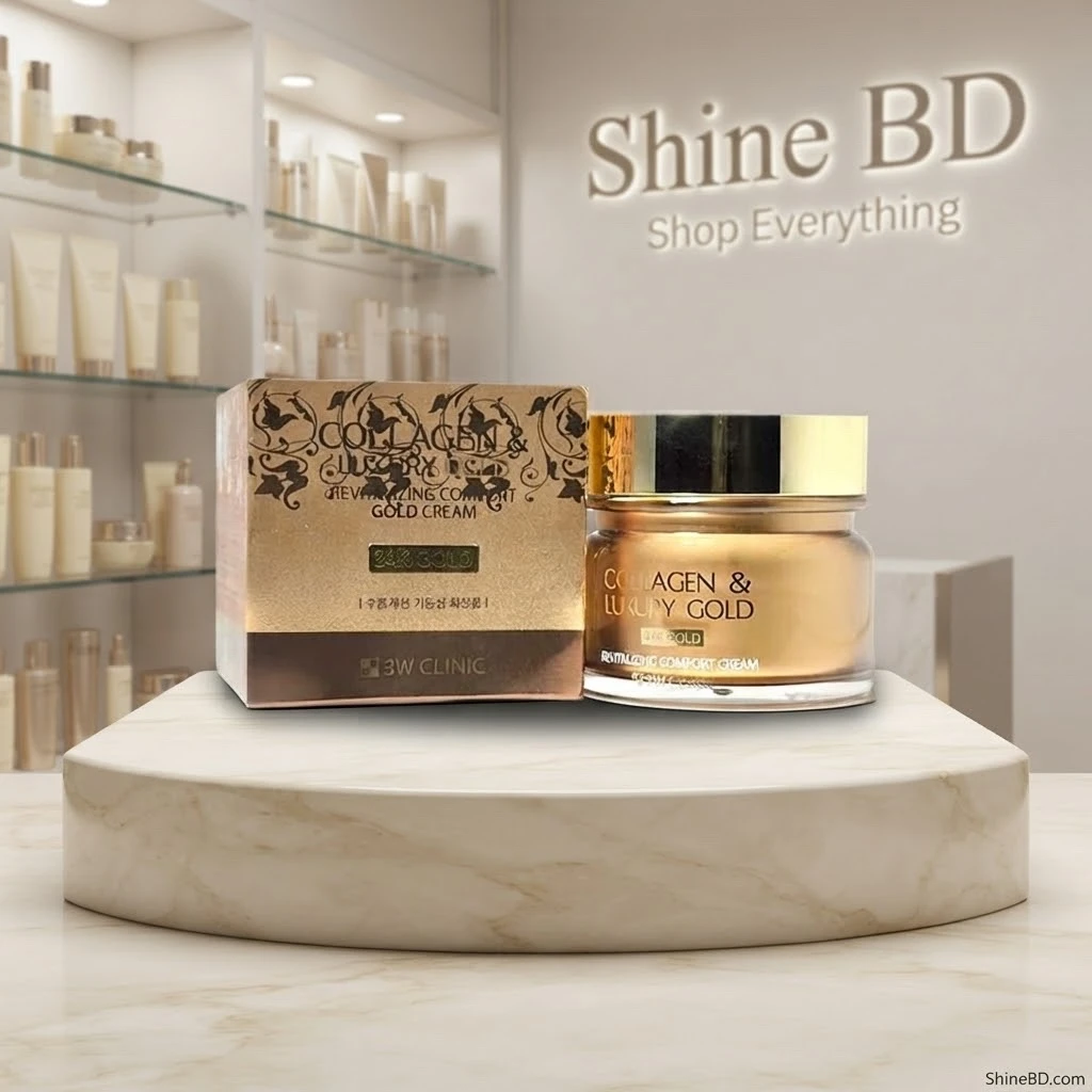 3w Clinic Collagen & Luxury Gold Revitalizing Comfort Gold Cream 100ml