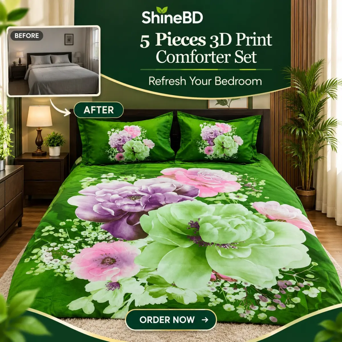 3D Print Comforter Set