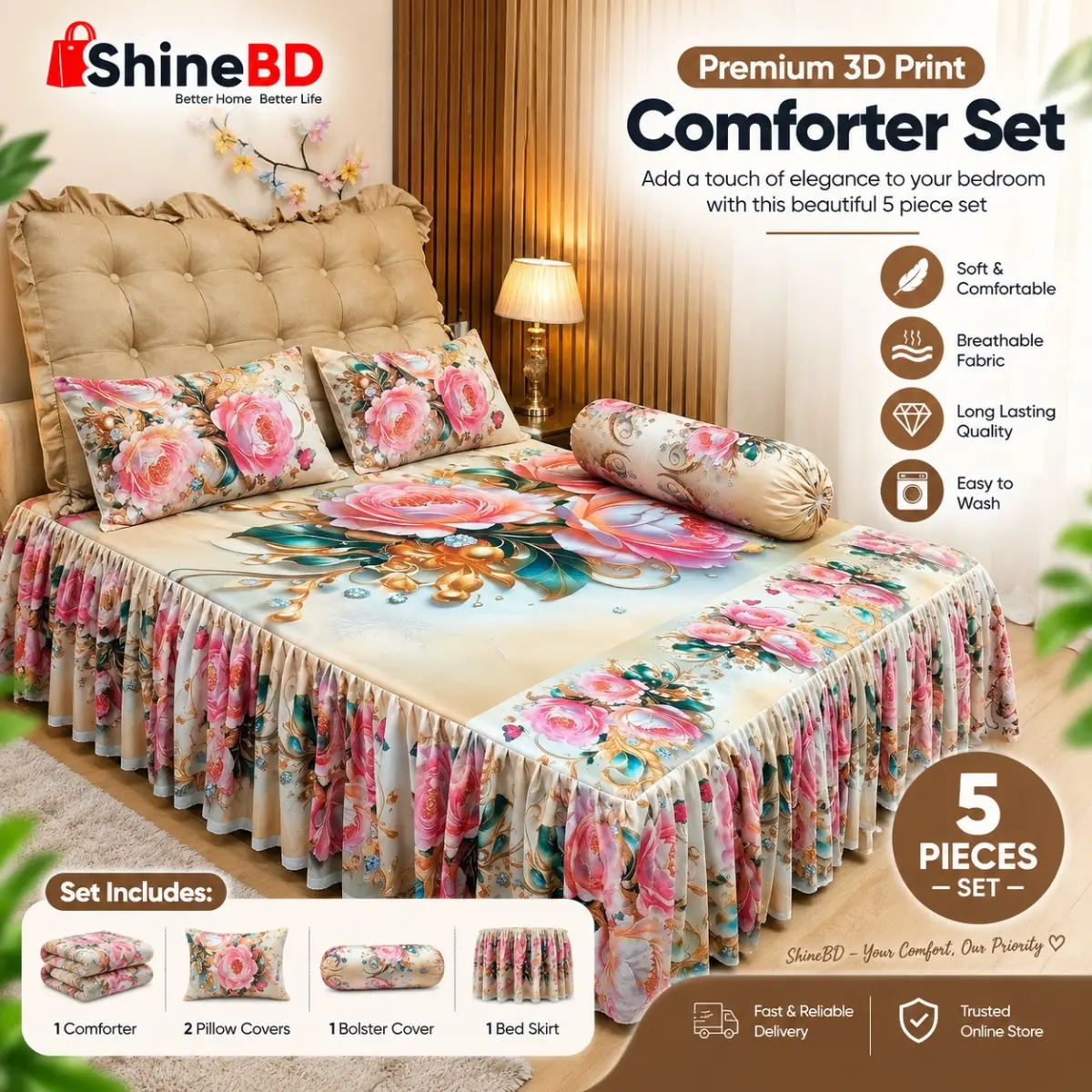 3D Print Kuchi Bedsheet
