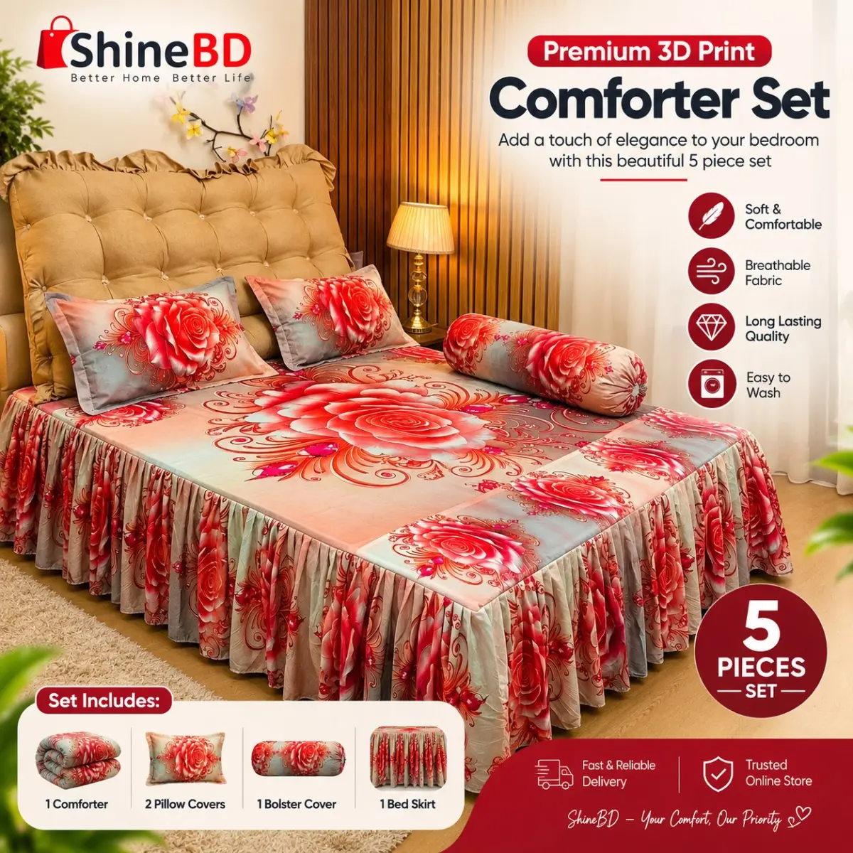 3D Print Kuchi Bedsheet