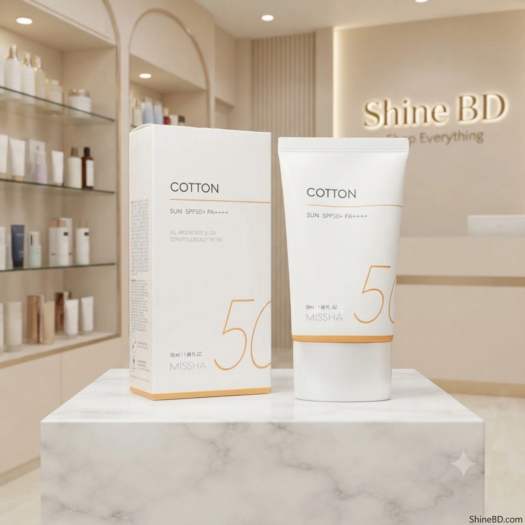 MISSHA Cotton Sun Block SPF 50+ 50ml