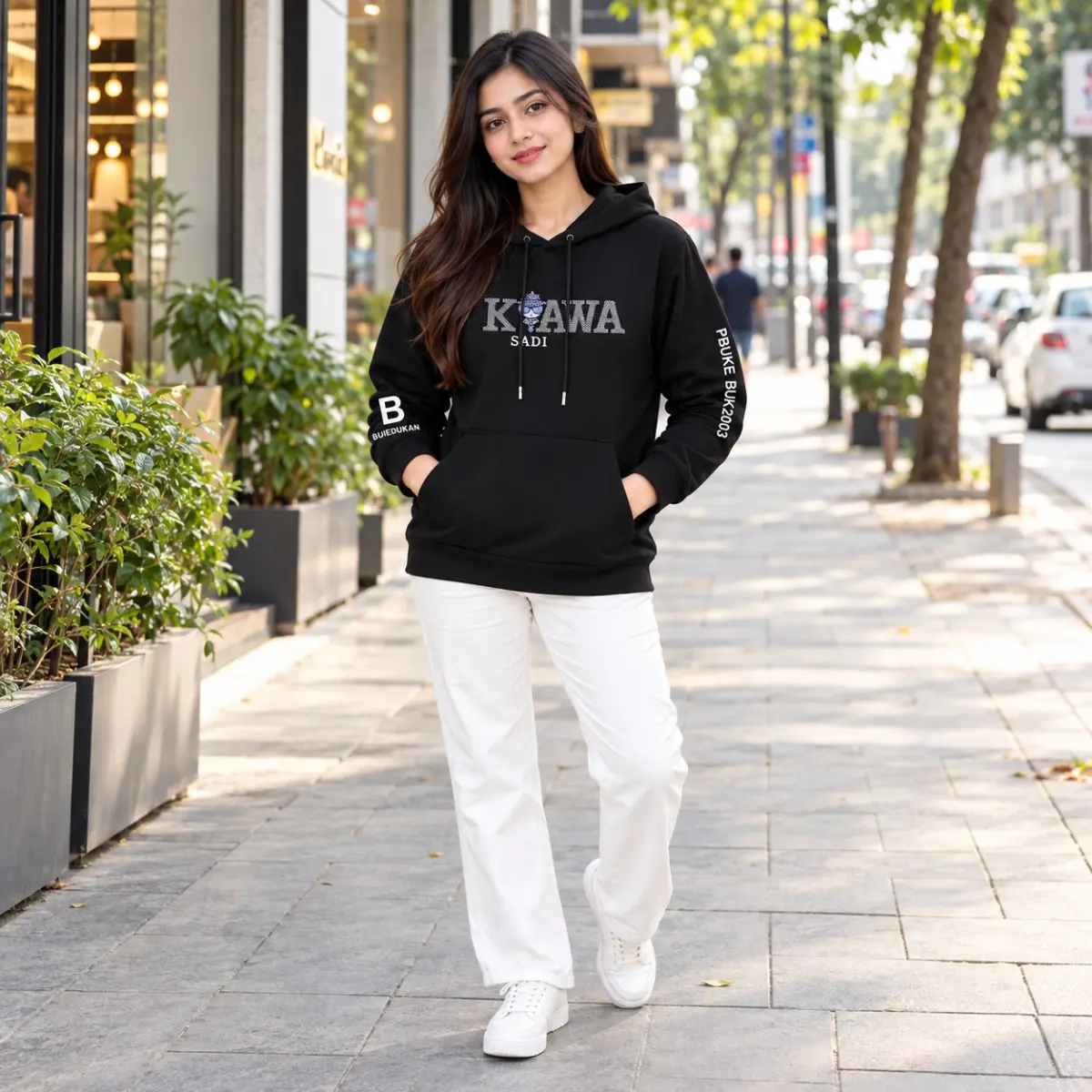 Premium Stylish Ladies Hoodie