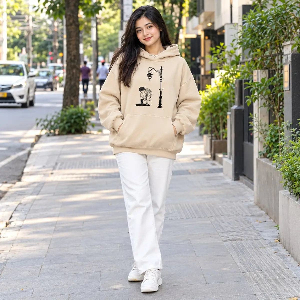 Ladies Stylish Premium Hoodie