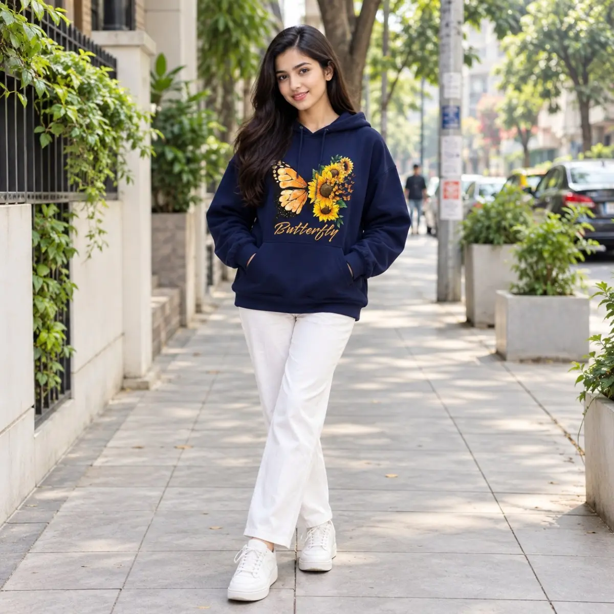 Ladies Stylish Premium Hoodie