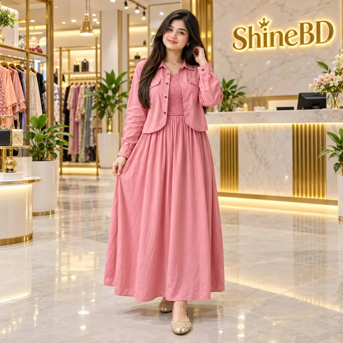 Stylish Smoking Gown