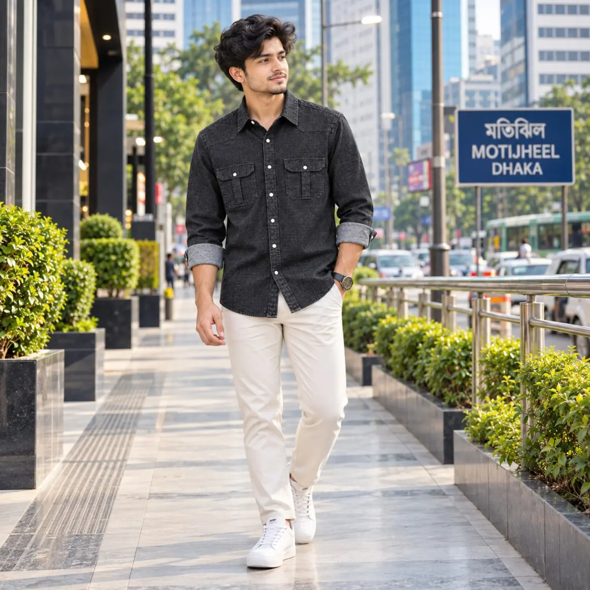 Premium Trendy Denim Shirt