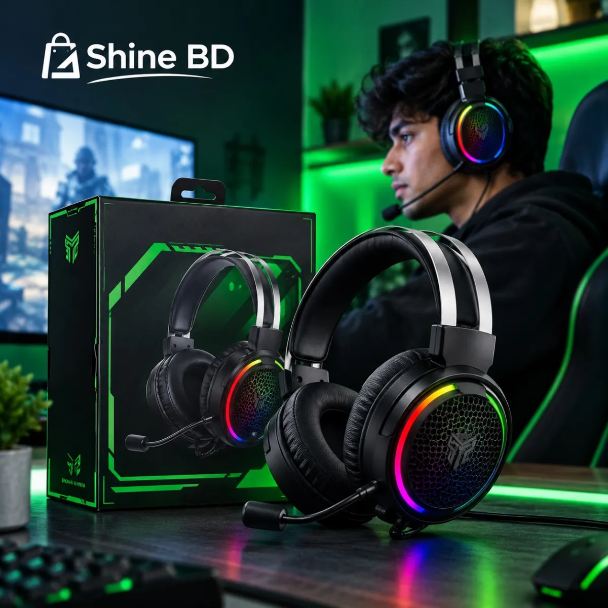 Hoco W117 (Gaming Headphones)