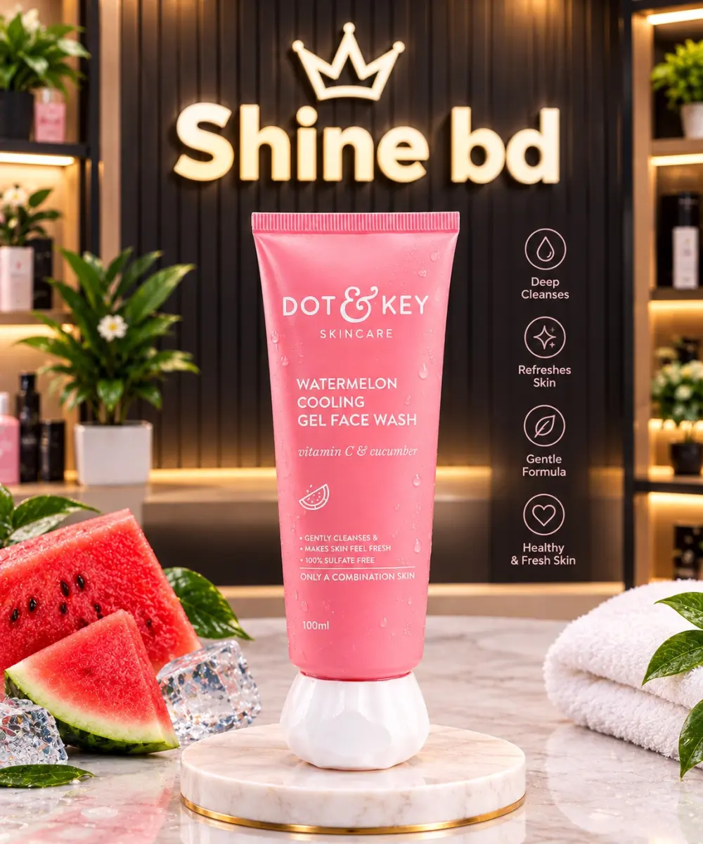 Dot & Key Watermelon Cooling Gel Face Wash With Vitamin C & Cucumber 100ml