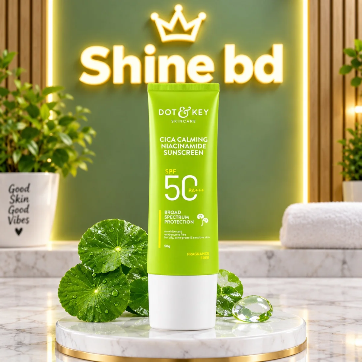 Dot & Key CICA Calming Niacinamide Sunscreen 50gm SPF50+ PA+++