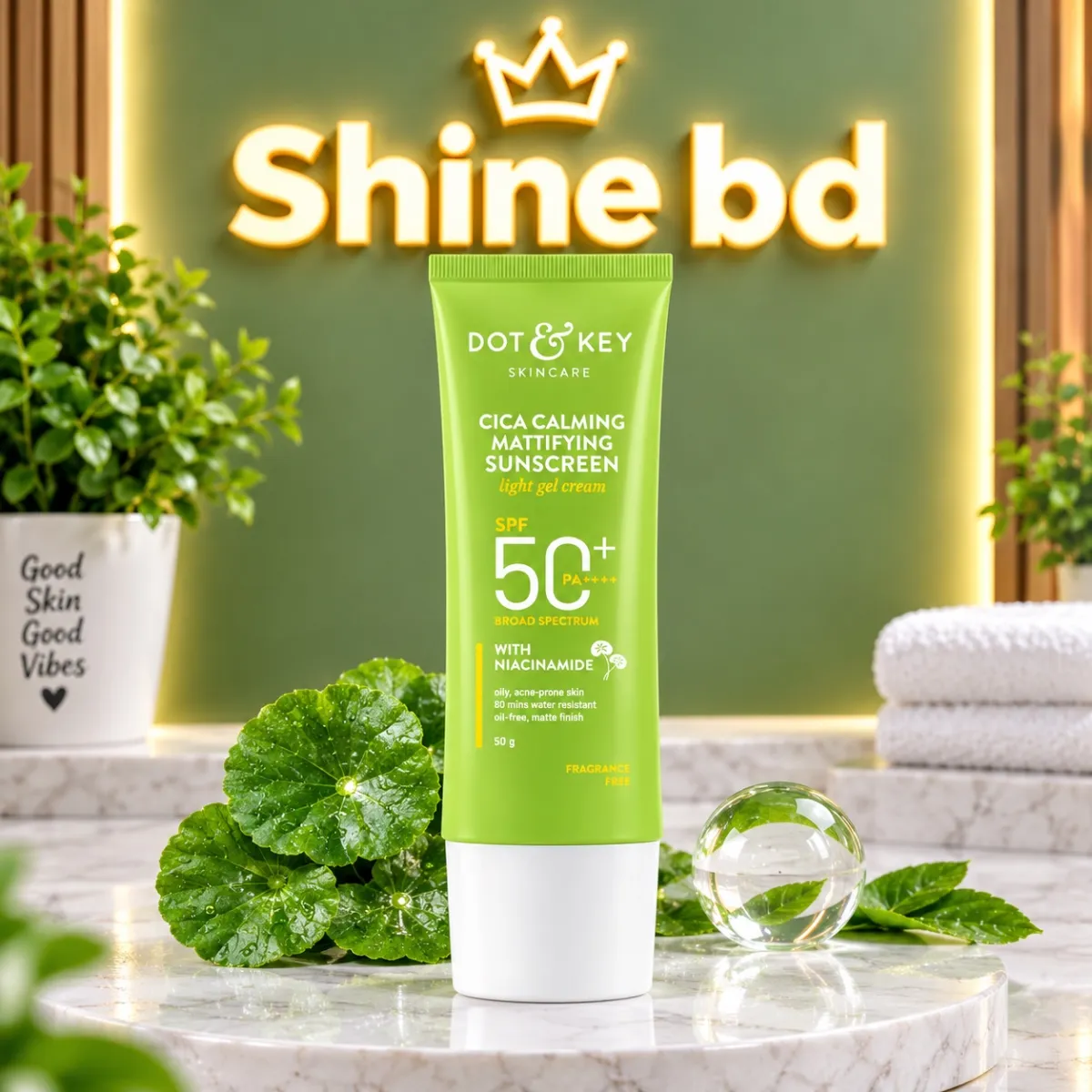 Dot & Key CICA Calming Mattifying Sunscreen SPF 50 PA++++