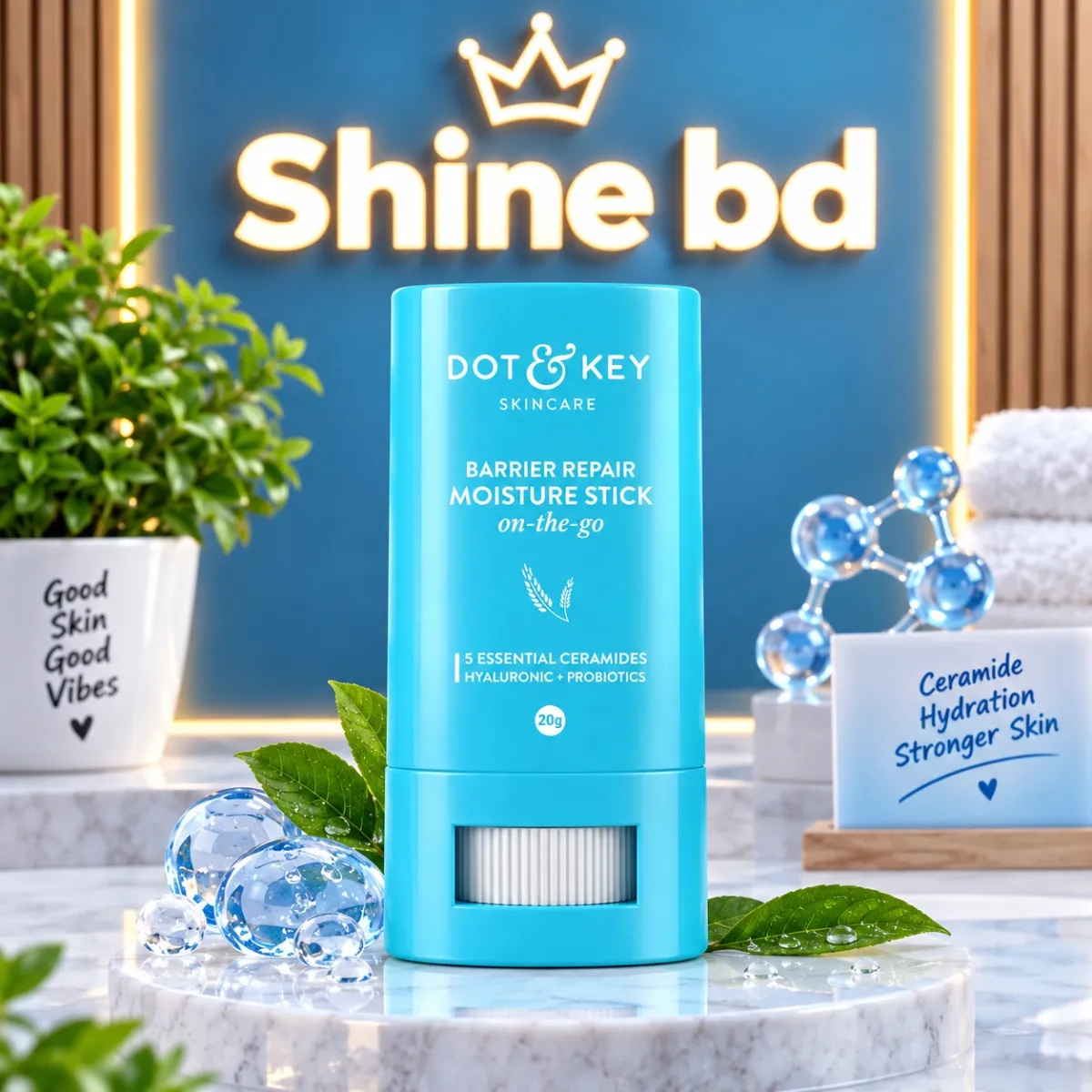 DOT & KEY Barrier Repair Moisture Stick On-The-Go SPF50