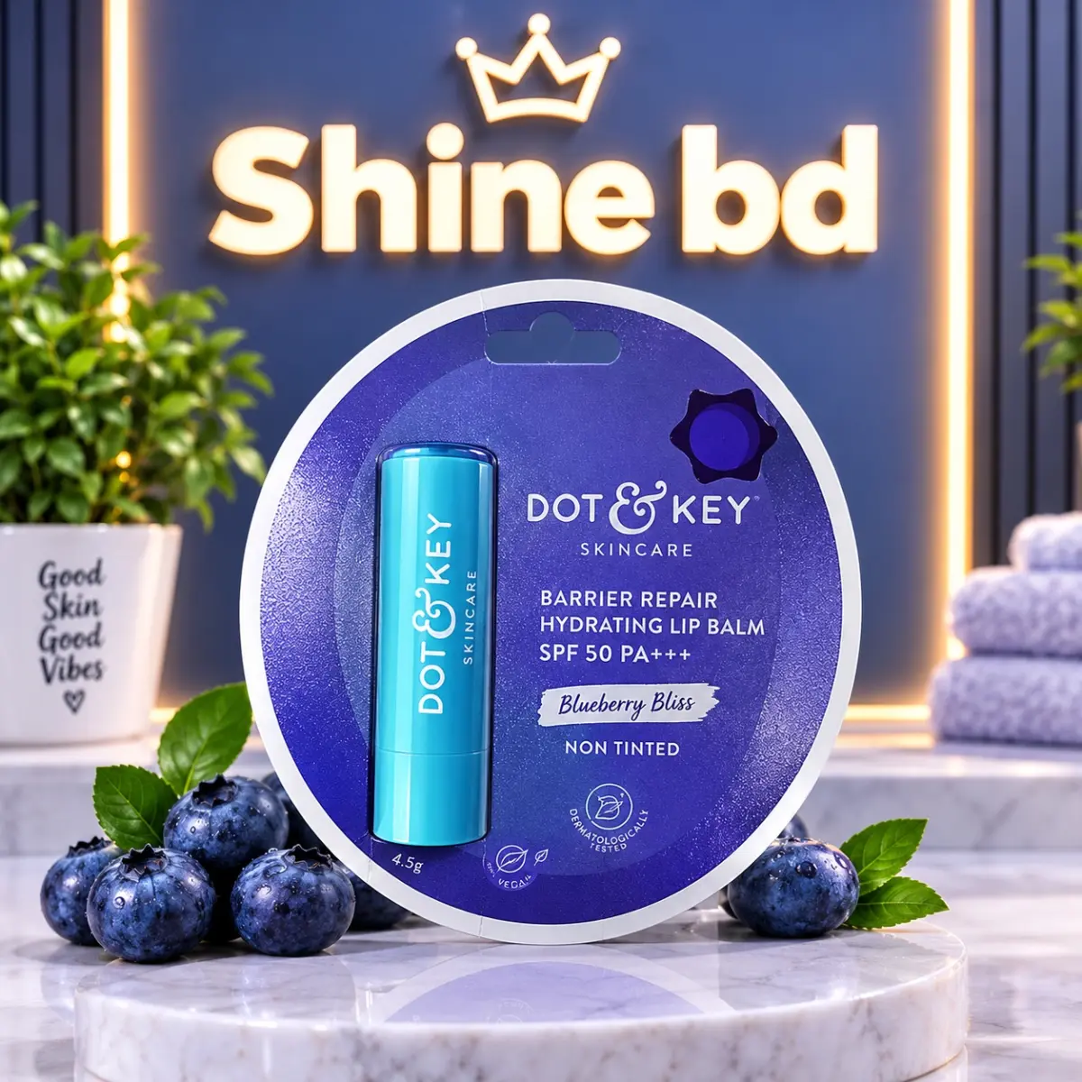 Dot & Key Barrier Repair Hydrating Blueberry Bliss Lip Balm SPF 50