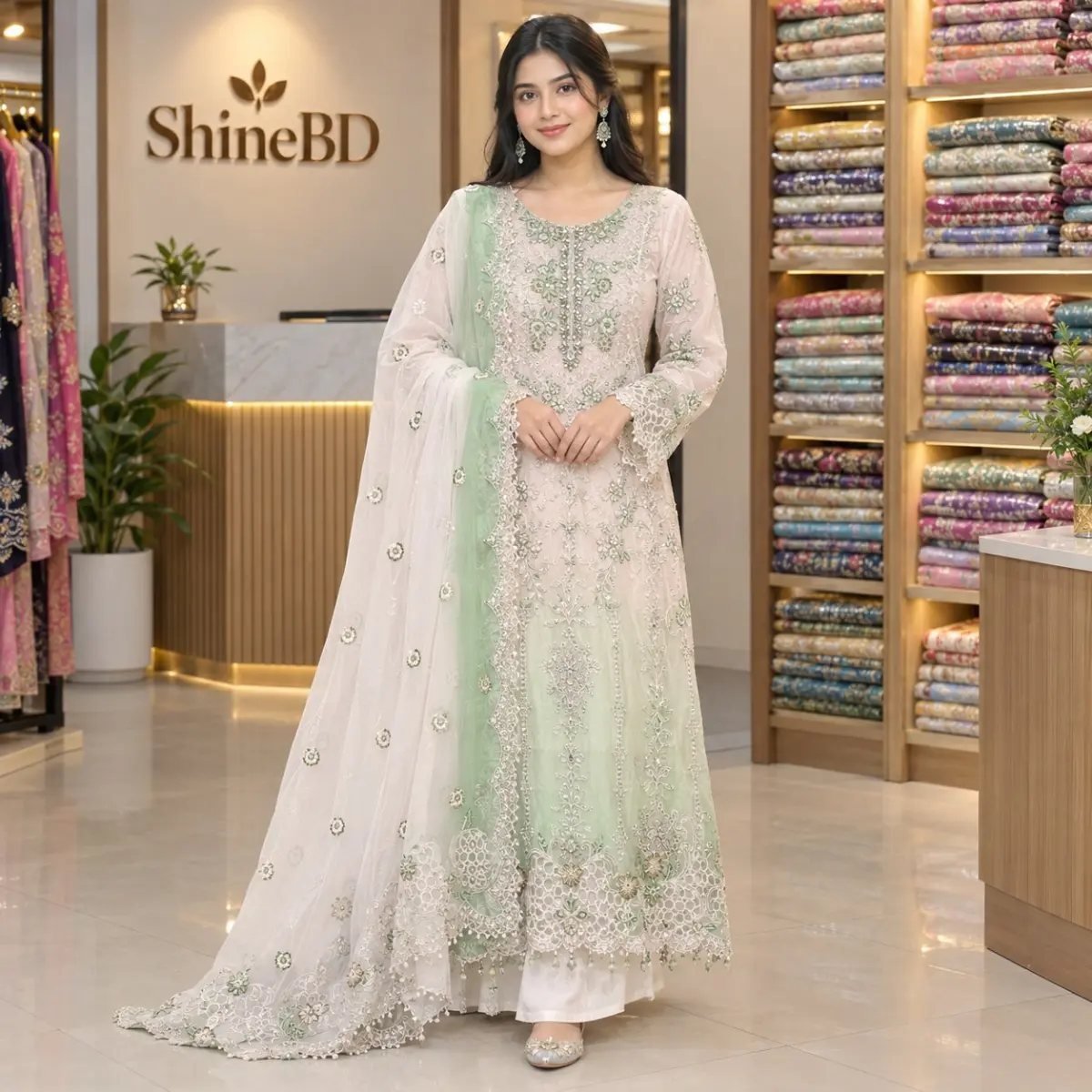 Noor's Nuvera_Original Pakistani_Luxury Chiffon Collection