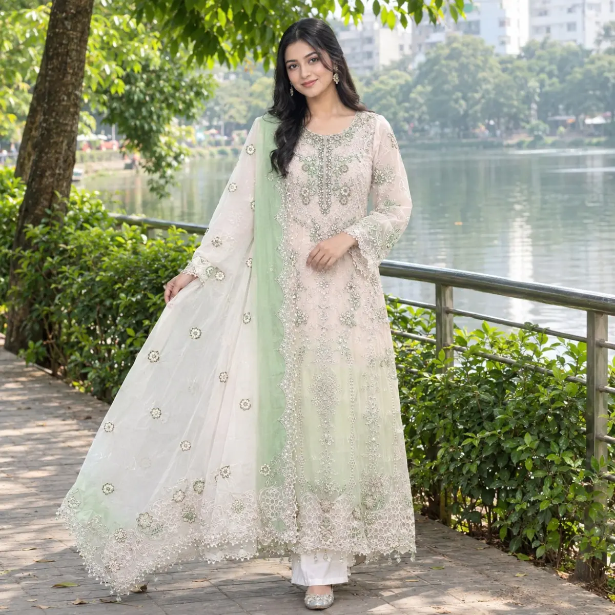 Noor's Nuvera_Original Pakistani_Luxury Chiffon Collection