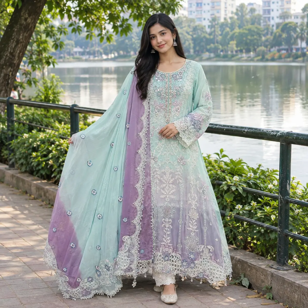Noor's Nuvera_Original Pakistani_Luxury Chiffon Collection