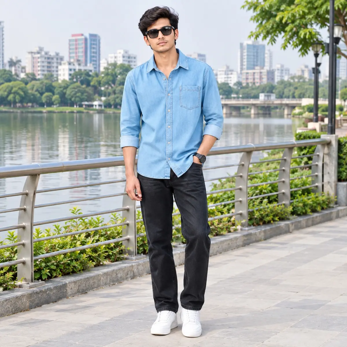 Stylish Denim Shirt