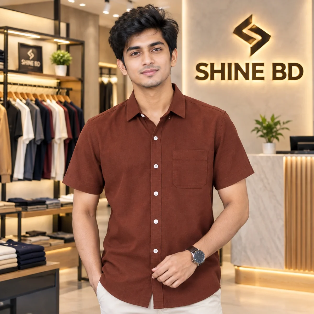 Oxford Cotton Solid Shirt