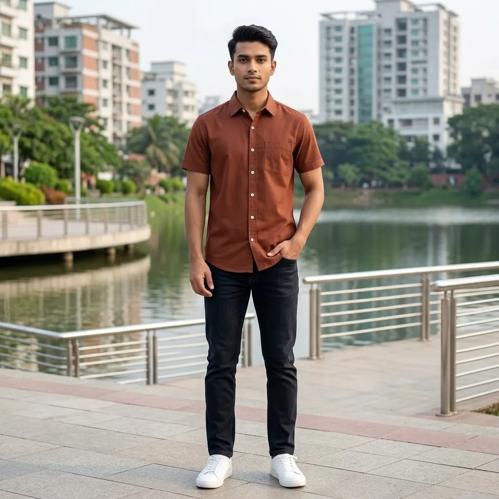 Oxford Cotton Solid Shirt
