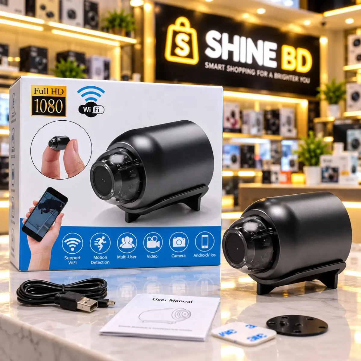 X5 Mini 5G Wireless Wi-Fi Camera