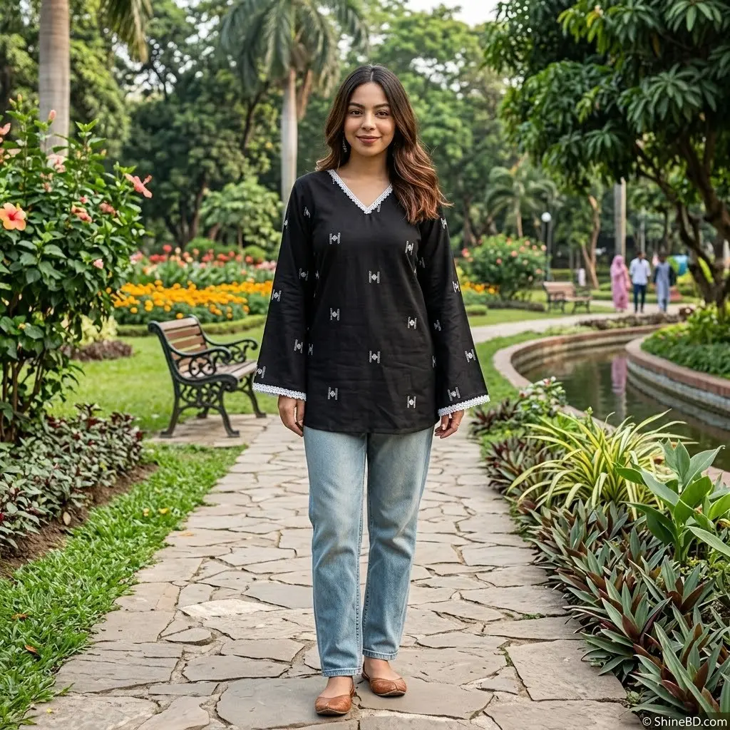 Cotton one piece kurti