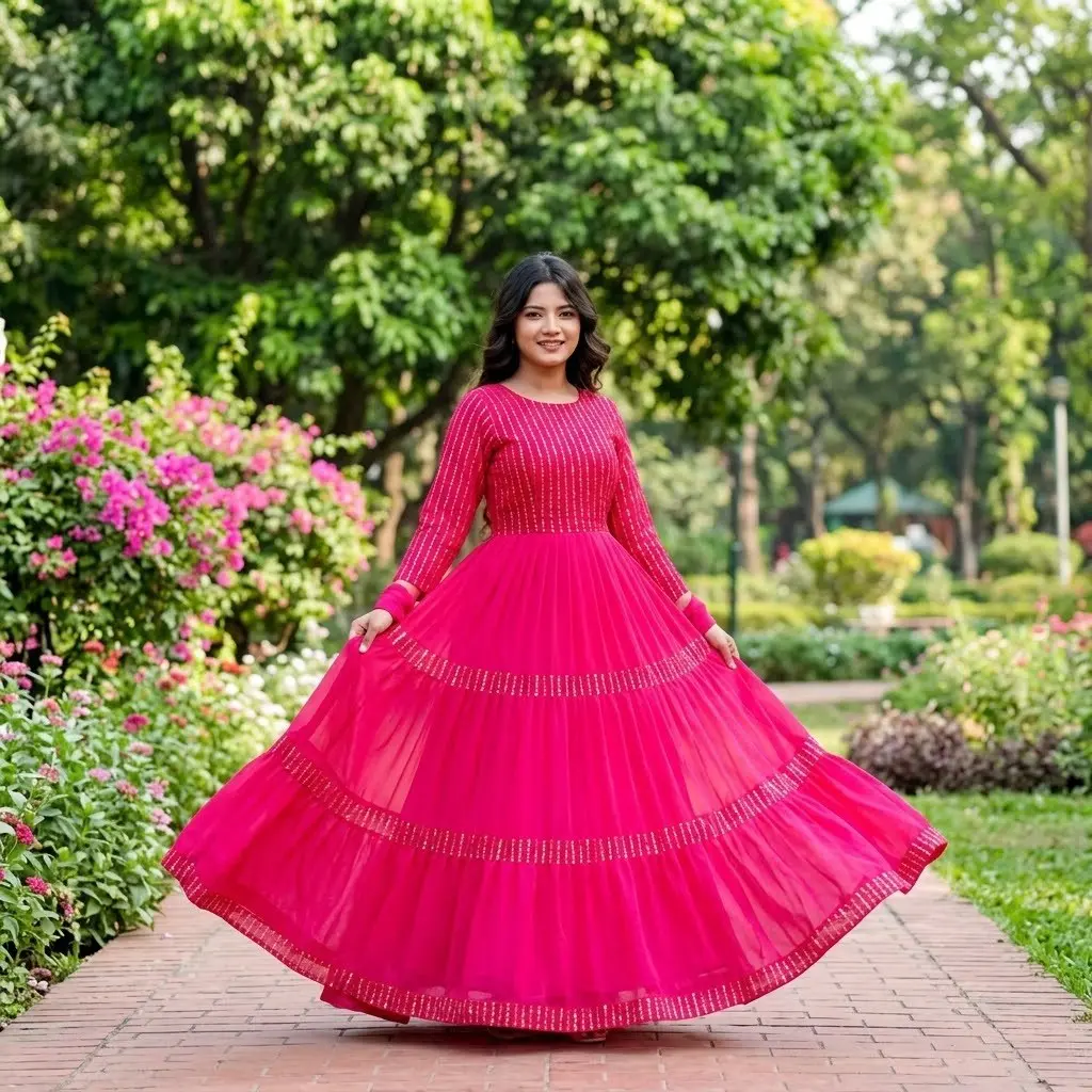 Eid Special Gown Two Piece