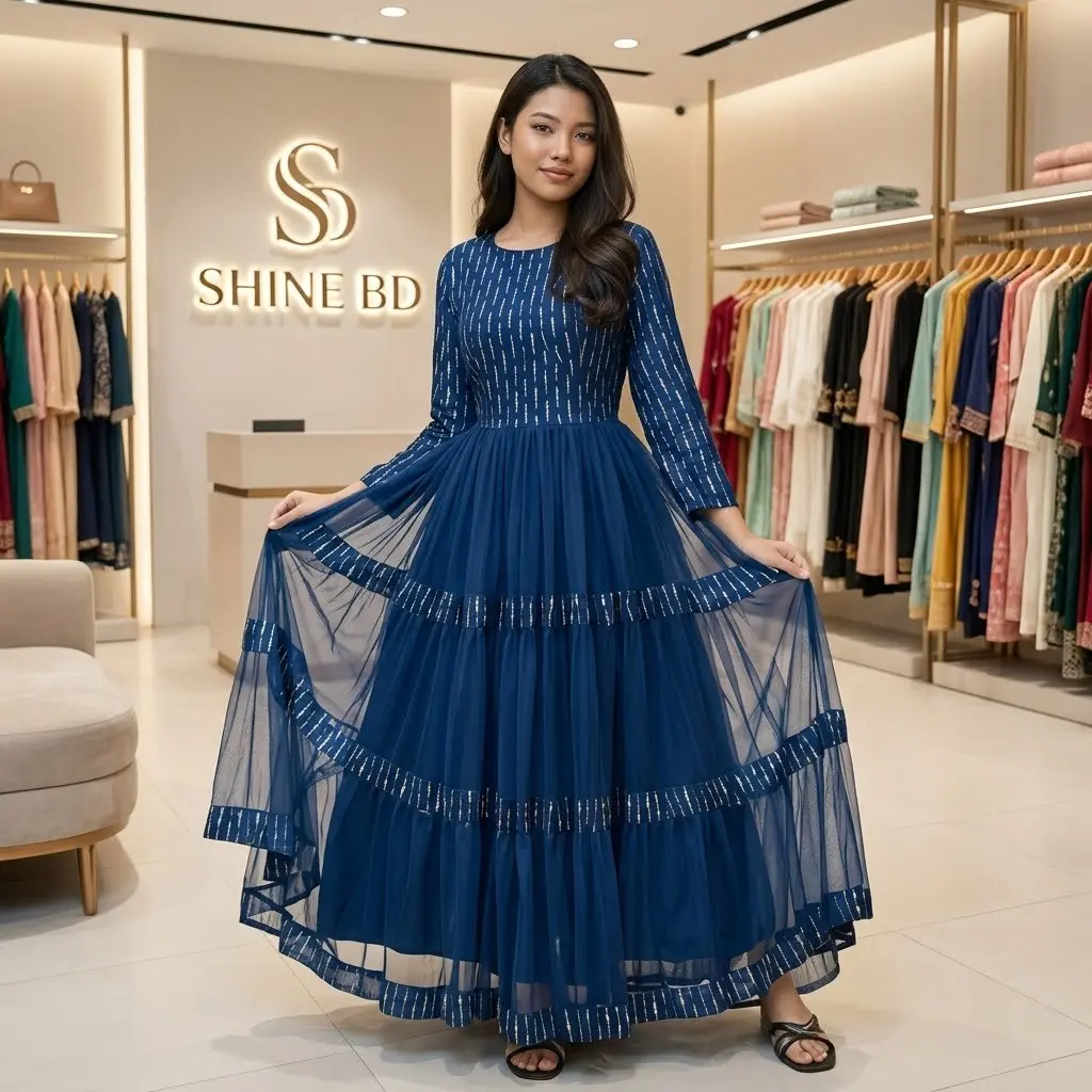 Eid Special Gown Two Piece