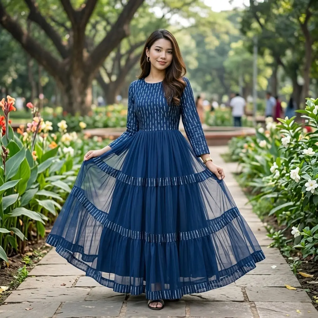 Eid Special Gown Two Piece