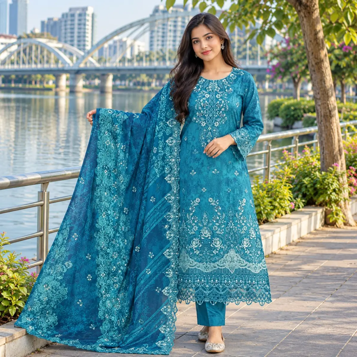 Pakistani _luxury chiffon collection