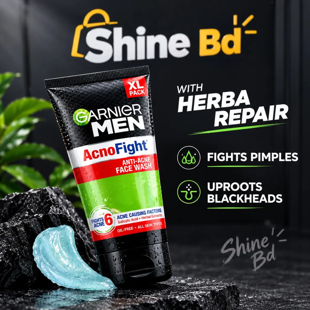 Garnier Men Acno Fight Anti-Pimple Facewash