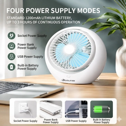 USB portable fan