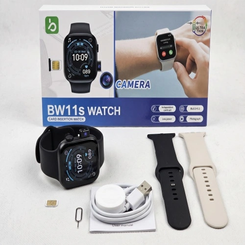 BW11s Watch with Camera & sim card insertion