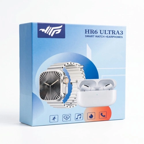 HR6 Ultra3 smart watch+wireless earbuds combo set