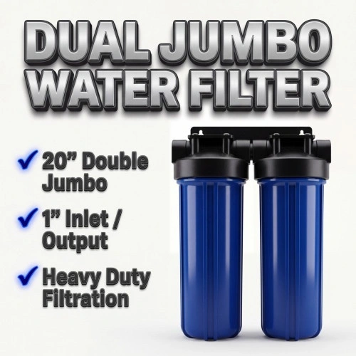 20 jumbo iron remove filter double