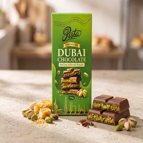 Original Dubai chocolate 100g pista kunafa milk chocolate bar