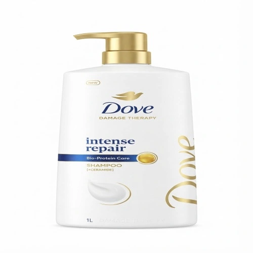 Dove Intense Repair Shampoo 1L with Bio-Protein Care & Ceramide