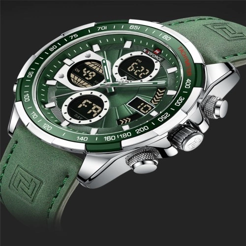 Naviforce 9197 - Silver Green