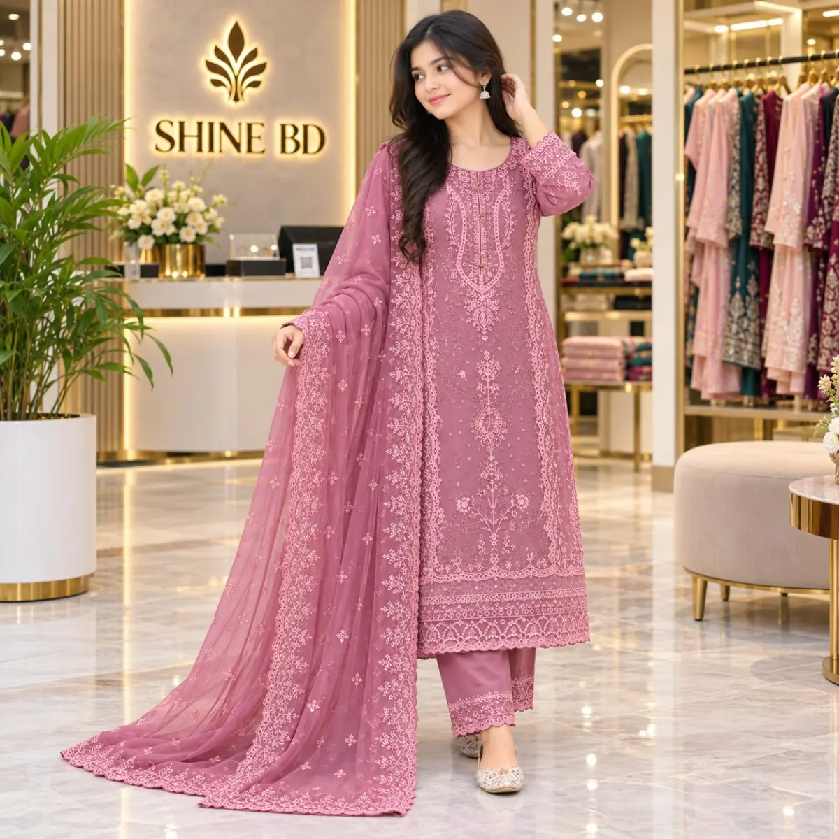 premium sadabahar three-piece ✨