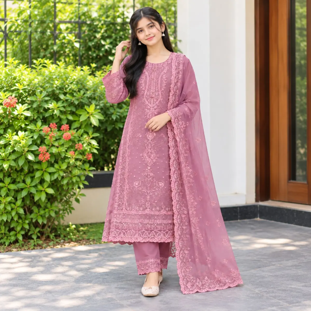 premium sadabahar three-piece ✨